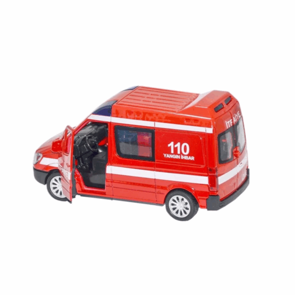588A 8112Sesli Işıklı Çek Bırak Ambulans/İtfaiye 1:30 - Görsel 3