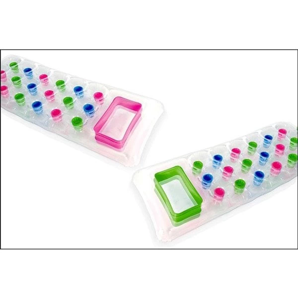 Şeffaf bardaklı yatak ile açık hava aktiviteleri için konforlu ve eğlenceli dinlenme alanı - Görsel 2