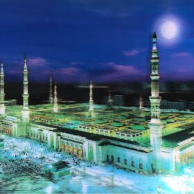 5D Elmas Boyama Ekstra Çözünürlüğe Sahip Medine Resmi Tablosu 40x60 cm (K0)