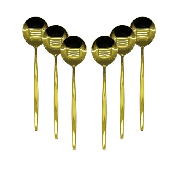 6 PCS GOLD YEMEK KAŞIK SETİ (K0)
