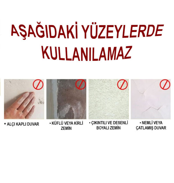 60 Parça Çok Amaçlı Çift Taraflı Bant 1 cm x 4,5 cm (K0) - Görsel 4