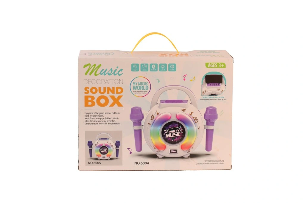 6005 KUTULU MİKROFONLU MÜZİK KUTUSU 12 - Görsel 3