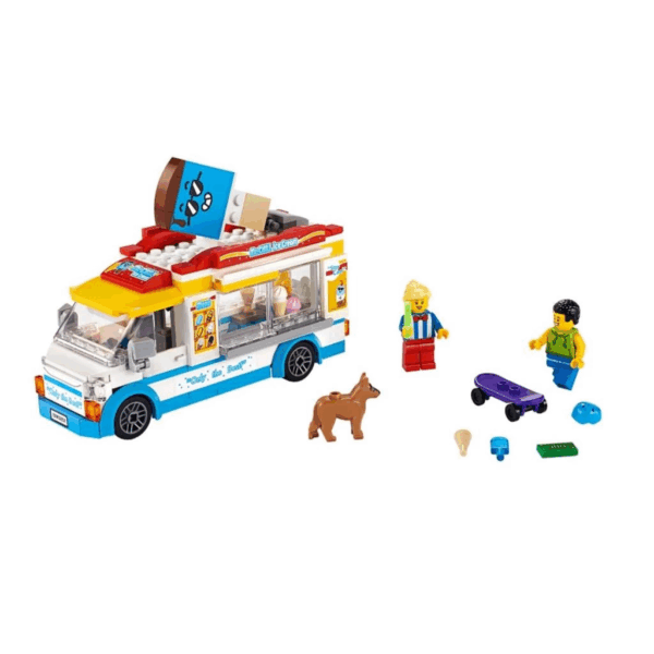 60253 ® City Dondurma Arabası 200 parça +5 yaş - Görsel 2