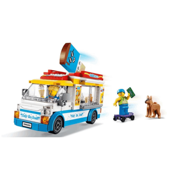 60253 ® City Dondurma Arabası 200 parça +5 yaş - Görsel 4