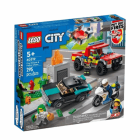 60319 ® City - İtfaiye Kurtarma Operasyonu ve Polis Takibi 295 parça +5 yaş