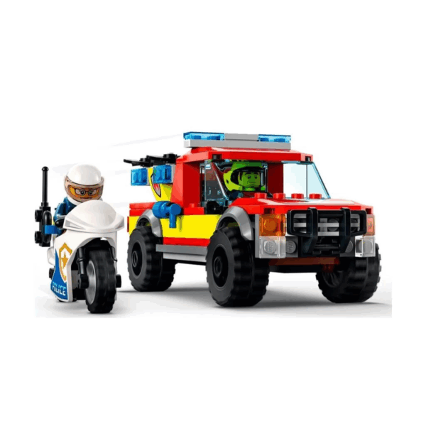 60319 ® City - İtfaiye Kurtarma Operasyonu ve Polis Takibi 295 parça +5 yaş - Görsel 4