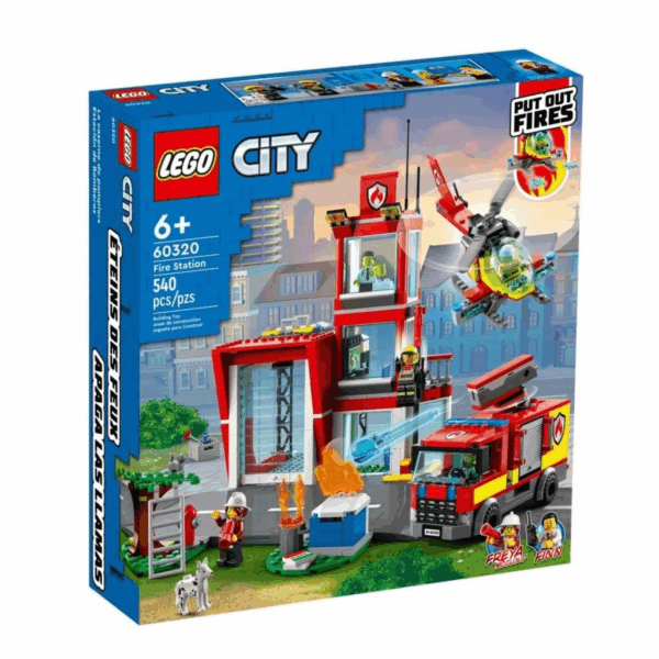 60320 ® City - İtfaiye Merkezi,  540 parça, +6 yaş