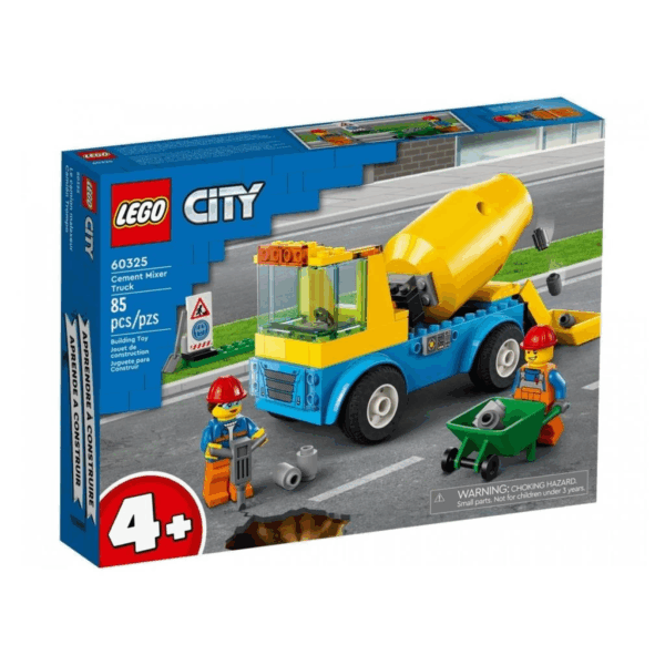Çocuk 60325 ® City Beton Mikseri 85 parça +4 yaş