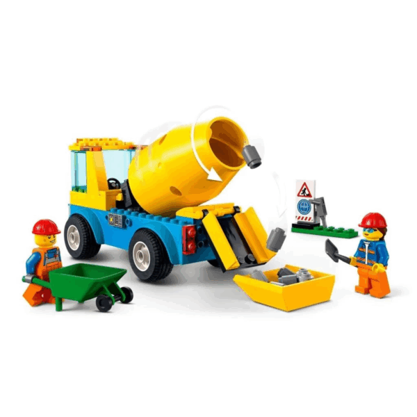 Çocuk 60325 ® City Beton Mikseri 85 parça +4 yaş - Görsel 3