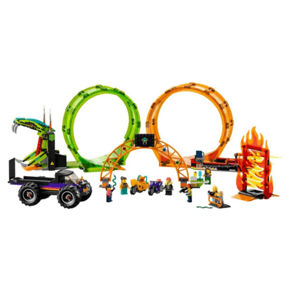 Çocuk 60339 ® City Çift Çemberli Gösteri Arenası 598 parça +7 yaş - Görsel 2