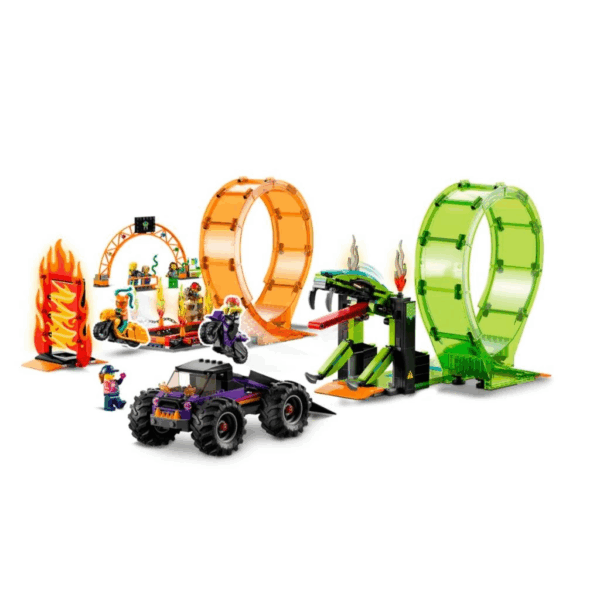 Çocuk 60339 ® City Çift Çemberli Gösteri Arenası 598 parça +7 yaş - Görsel 3