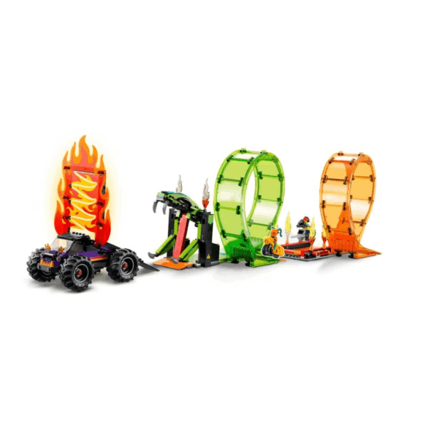 Çocuk 60339 ® City Çift Çemberli Gösteri Arenası 598 parça +7 yaş - Görsel 5