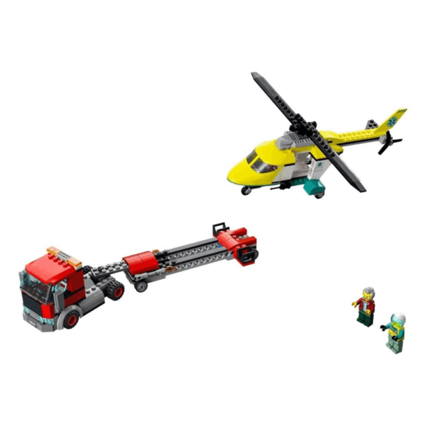 60343 ® City - Kurtarma Helikopteri Nakliyesi 215 parça +5 yaş - Görsel 2