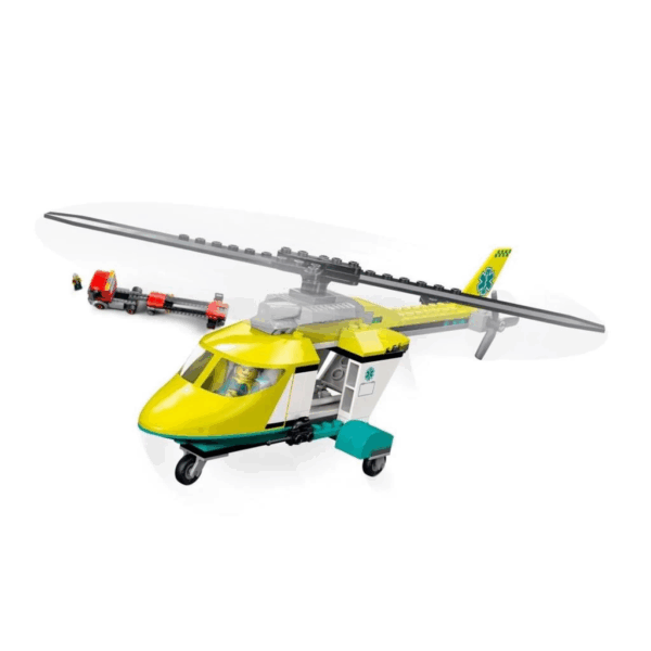 60343 ® City - Kurtarma Helikopteri Nakliyesi 215 parça +5 yaş - Görsel 4