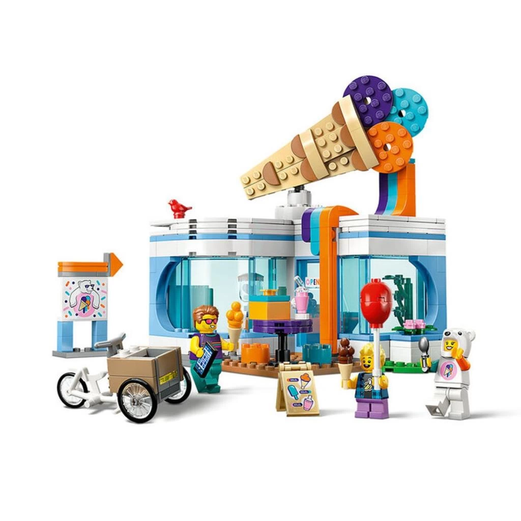 60363 City - Dondurma Dükkanı 296 parça +6 yaş - Görsel 3