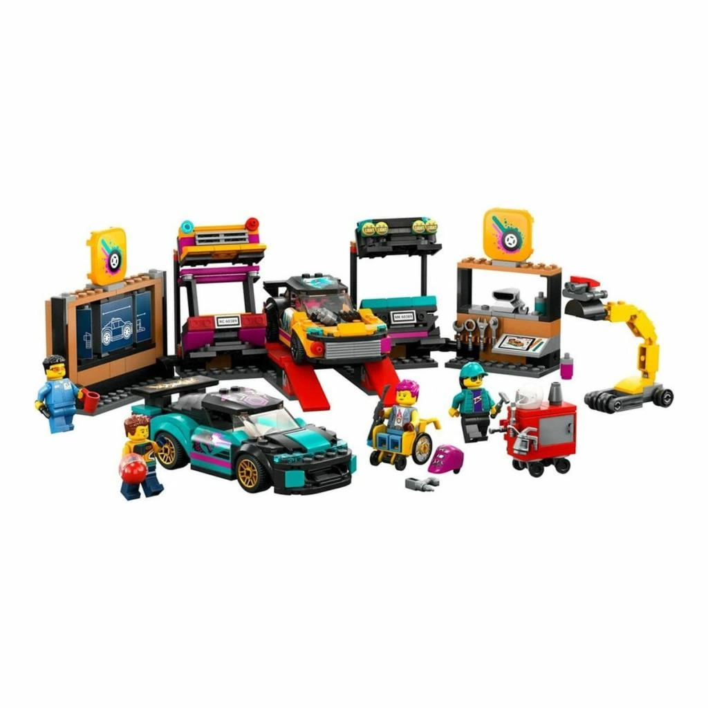 60389 Lego City - Araç Modifiye Atölyesi 507 parça +6 yaş - Görsel 2