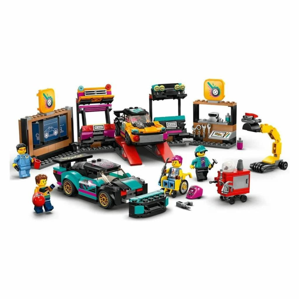 60389 Lego City - Araç Modifiye Atölyesi 507 parça +6 yaş - Görsel 3
