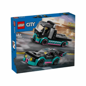 60406 ® City Yarış Arabası ve Araba Taşıyıcı Kamyon 328 parça +6 yaş