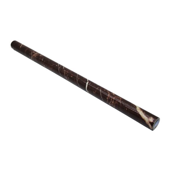 60CM - KAHVE GRANİT MERMER TEZGAH ÜSTÜ YAPIŞKANLI ALÜMİNYUM FOLYO STİCKER (K0)
