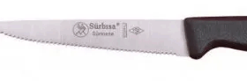 61004lz - Sürmene Lazerli, Tırtıklı Sebze Bıçağı 9,5cm
