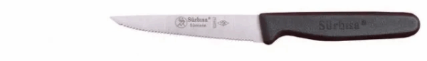 61004lz - Sürmene Lazerli, Tırtıklı Sebze Bıçağı 9,5cm - Görsel 2