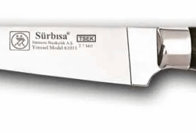 61011ym - Sürmene Yöresel Kasap Kemik Sıyırma Bıçağı 14,5 Cm