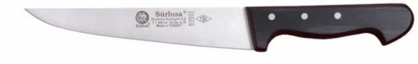 61031 - Sürmene Kasap Kemik Sıyırma Bıçağı 18,5 Cm - Görsel 2
