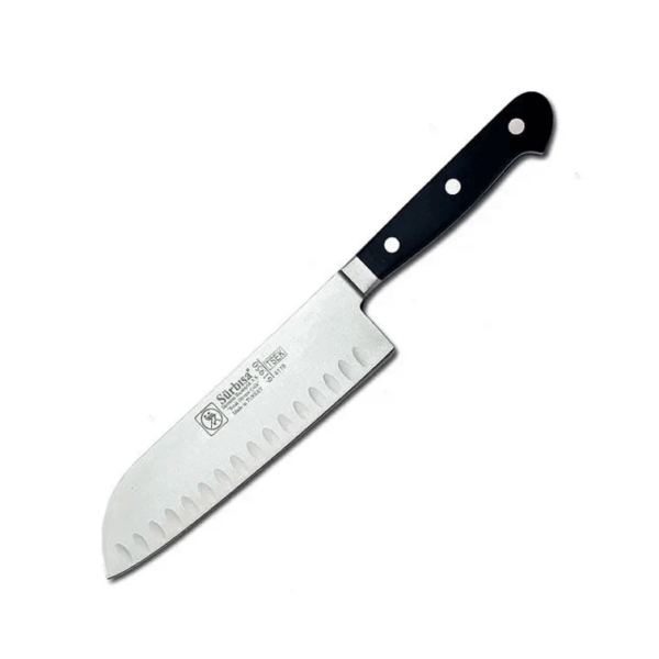 61950 - Sıcak Dövme Oluklu Santoku Şef Bıçağı 18 Cm - Görsel 2
