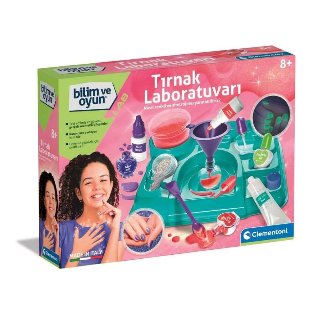 Çocuk 64471 Bilim ve Oyun - Tırnak Laboratuvarı +8 yaş