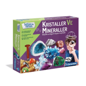 Çocuk 64964 Mineraller ve Kristaller - Bilim ve Oyun +8 yaş