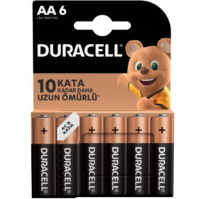 DURACELL AA KALEM PİL (6LI) PAKET FİYAT (4172)