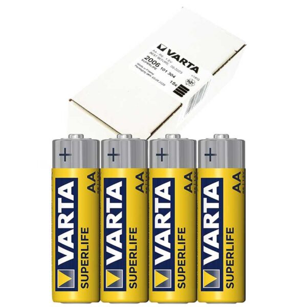 VARTA SUPERLIFE ÇİNKO AA KALEM PİL 60LI PAKET FİYAT (4172)