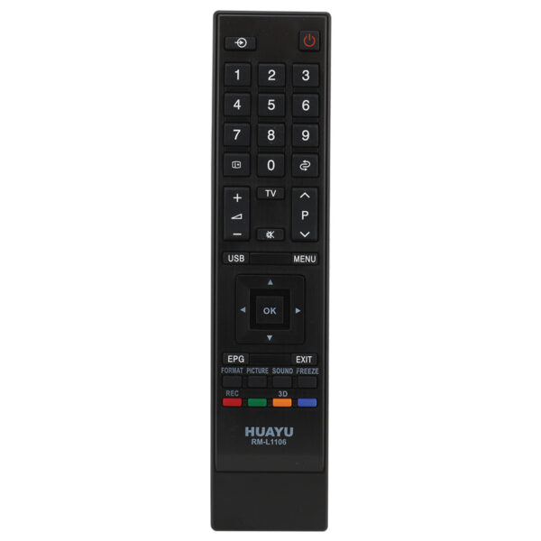 HUAYU KL RM-L1106 3D TOSHIBA LCD-LED TV KUMANDA BLİSTERLİ (4172)
