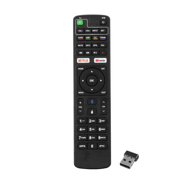 DREAMSTAR ANDROID NETFLIX-YOUTUBE TUŞLU SES KOMUTLU TV UYUMLU UYDU KUMANDASI (YAZISIZ) (4172) - Görsel 2