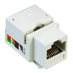 RJ 45 ŞASE 8P8C UTP CAT6  90 DERECE KEYSTONE JACK (4172)
