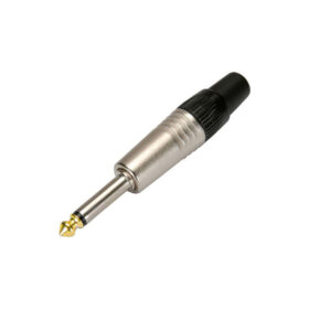 GİTAR JACK FİŞ 6.3 MM MONO METAL SİYAH*KIRMIZI (4172)