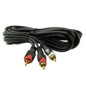 2 RCA ERKEK + 3.5 MM STEREO ERKEK 3 METRE 1.KALİTE KABLO (4172)