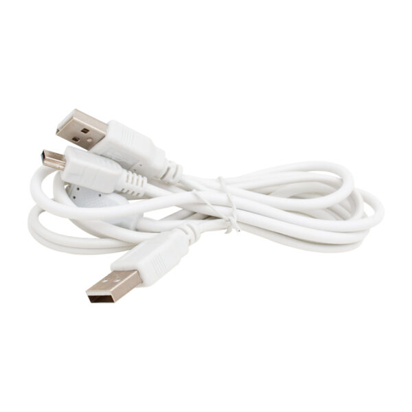 USB 2 X ERKEK - MİNİ USB 5 PİN (2.0V) 1.5 METRE KABLO (4172) - Görsel 3