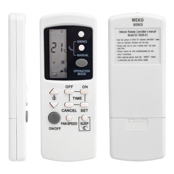 FUJICOOL GZ-1002B-E3 KLİMA KUMANDASI (4172)