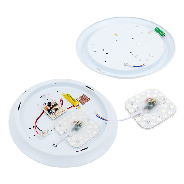 95MM BEYAZ 24 LEDLİ ŞARJLI TAVAN LAMBASI (4172) - Görsel 3