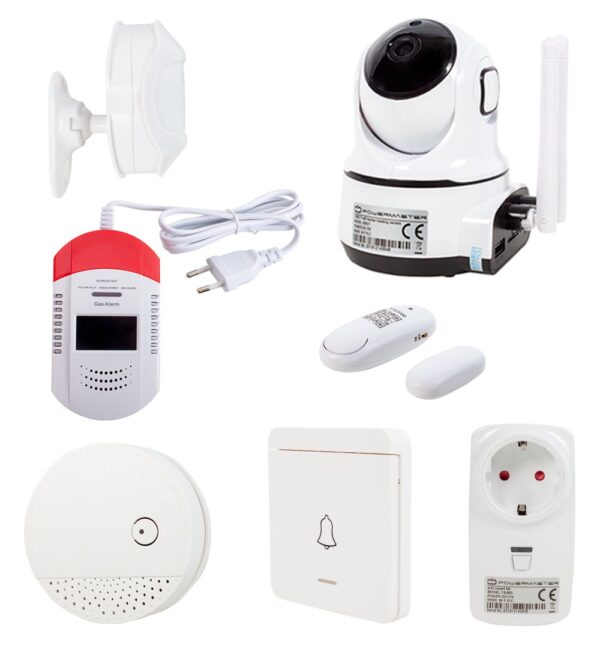 WIFI KAMERALI SMART HOME AKILLI EV OTOMASYON GÜVENLİK SİSTEMİ (4172)