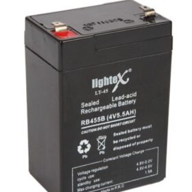 LIGHTEX LT-45N 4 VOLT - 5 AMPER KURU AKÜ (IŞILDAK AKÜSÜ) (4172)