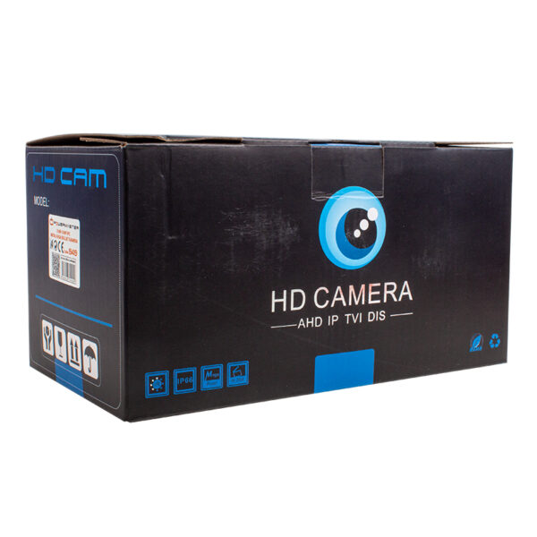 3MP 4 ATOM LED IPC METAL KASA POESİZ IP BULLET KAMERA (AYAĞI UNUTMA) (4172) - Görsel 3