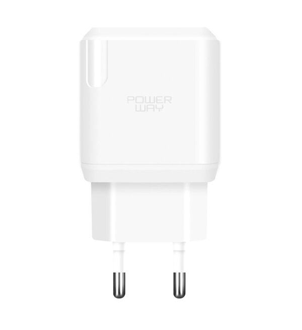 POWERWAY QCL30 HIZLI 3000 MA 18W LIGHTNING ŞARJ KAFA BAŞLIK ADAPTÖRÜ (4172) - Görsel 2