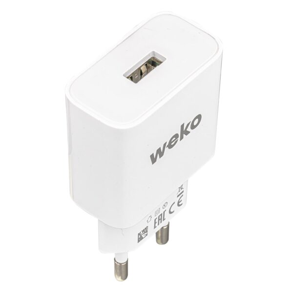 WK-21436 M7 2.1 AMPER ŞARJ BAŞLIK ADAPTÖRÜ + MICRO USB KABLO (NO:3) (4172) - Görsel 2