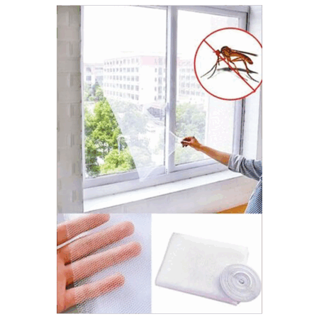 TEK KANAT TÜL PENCERE SİNEKLİK 125X75CM. (4172)