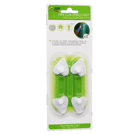 2 PARÇA  MİNİ ÇOK AMAÇLI KİLİT Ç.EMNİYET (4172)