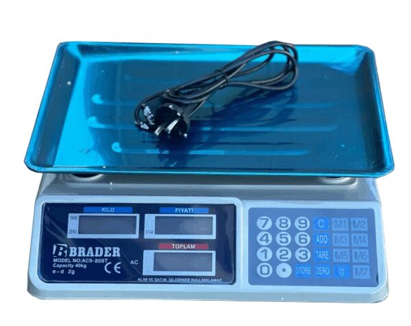 Elektronik Terazi 40 Kg (4172) - Görsel 4
