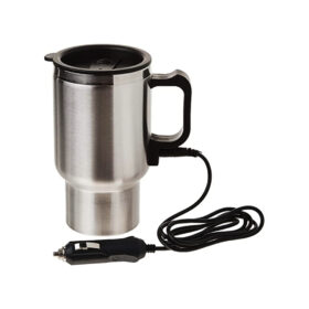 ARAÇ - OTO- 12V ÇELİK BARDAK KETTLE SU ISITICISI ÇAKMAKLIK FİŞLİ (4172)