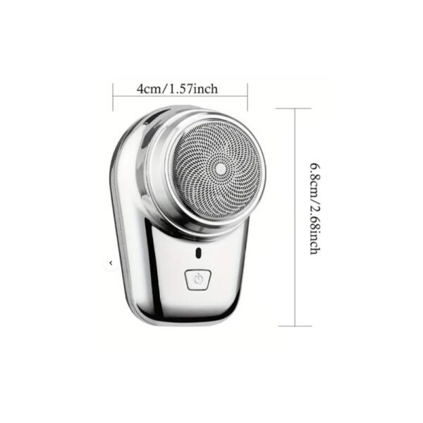 Mini Shaver Sıfır Sakal Taşınabilir Şarjlı Tıraş Makinesi IPX6 Korumalı  (4172) - Görsel 3